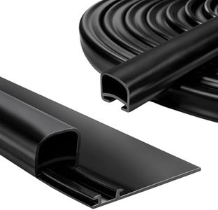 RV Slide Out Seal Replace 018-341 EK & 018-312-EKD, Black Rubber Slide Out Seal Base and D-Seal Wiper Combo, Weather Stripping for RV Camper Trailer Slide Out, 1" x 15/16" & 1/2" x 2.75", 35FT