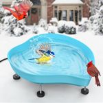 Heated Bird Bath for Outdoors for W
