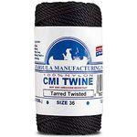 Catahoula, 100% Tarred Nylon Twine, Abrasion and Rot Resistant Multi-Purpose Twisted Twine (#36 1/4 lb.)