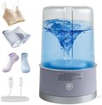 Portable Mini Washing Machine | Compact Deep Cleans Underwear, Baby Clothes, Small Laundry | Lightweight for Apartment, Dorm, Hotel, Travel & Camping | Quiet Energy-Efficient
