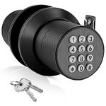 Smart Lock, FITNATE Keyless Smart Lock Digital Door Lock with Keypad, Waterproof Electronic Keypad Door Lock with Spare Keys, Great for Home, Hotel and Office