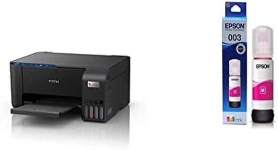 Epson Ecotank L3252 Wi-Fi All-in-One Ink Tank Wireless Color LED Printers (Black)