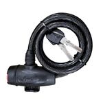 Link Multipurpose Cable Lock 100 CM Length for Cycles, Bikes, Helmets or Scooters Assorted Colour | 2 Keys | 1 Lock | CL-02 (Pack of 1)