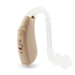 Balson Germany Made Behind The Ear Digital Hearing Aid Machine for Old Age Comes With Battery, Dry Kit and Auto Noise Cancellation (Pack of 1, Beige)