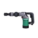 HIKOKI H41Ssts9Z - Corded Demolition Hammer With 1010W Powerful Motor, 17Mm Hexagon Bit Shank, 2,900Ipm, 5.7 Kg, Bull Point, Flat Chisel, Side Handle, Wrench, Grease, Carrying Case Included, Green