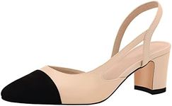 MICIFA Slingback Heels for Women，Ro