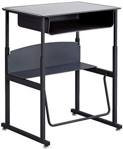 Safco Products Escritorio para Estudiantes, Acero (Base), Gris, 71.12 cm x 50.82 cm