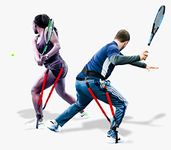 BIG LEAGUE EDGE Velopro Tennis Training Harness | Resistance Swing Trainer Adds 4-7MPH to Serve, Forehand, and Backhand | Improves Groundstroke Mechanics, Top Spin Rates, and Improves Court Speed