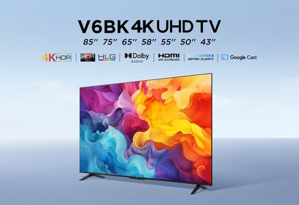 TCL 50" 4K Smart TV – Ultra HD LED Display