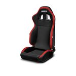 Sparco Sport Seat R100 MY22 Black/Red (Reclinable)