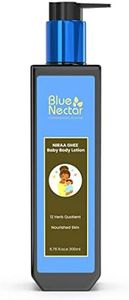 Blue Nectar Baby Lotion with Nourishing Organic Ghee, Body Butters and Ayurvedic Baby Oils | 12 Herbs | 200 ml | Baby skincare | Infant Body lotion | Natural ingredients | Gentle moisturizer for Kids