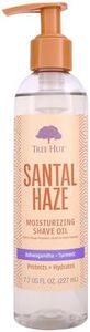 Tree Hut Moisturizing Shave Oil Santal Haze, 7.7 fl oz, Gel-to-Oil Formula