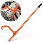 Felled Cant Hook Logging Tool 48 Inch - Log Roller Tool for Cutting Lumber, Grabber Cant Lifter Similar to Timber Log Peavey Tool, Wood Rollers, Log Pole Lifting and Handling Tools