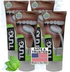 Peak Essentials | Tung Tongue Gel | Mint Blast Natural Tongue Cleaning Paste | Bad Breath and Halitosis | Mouth Odor Eliminator | Fight Bad Breath | BPA Free | Made in America (4 Pack)