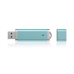 KEXIN 64GB USB Stick Flash Drive 2.0 USB Memory Stick Lighter Shape Light Color Blue