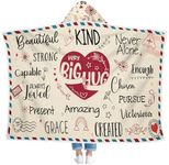 WRAPIX Big Hug Hooded Blankets 47x72 in