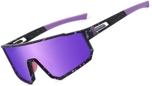 ZISTRFLO Gafas de sol deportivas polarizadas para hombres, mujeres, jóvenes, niños, UV400, gafas de sol deportivas para ciclismo, béisbol, pesca al aire libre, B02