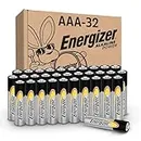 Energizer Alkaline Power AAA Batteries, 32 Count, Long-Lasting Triple A Batteries, Suitable for Everyday Electronics and Emergency Gear