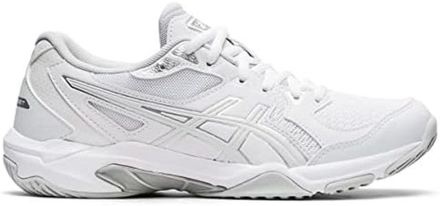 ASICS Women's Gel-Rocket 10 Volleyball Shoes, 12, White/White