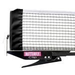 Butterfly Clip Table Tennis Net & Post Set