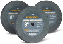 POWERTEC Bench Grinder Wheel 8 Inch