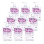 Alcagel 70% Alcohol Hand Sanitiser Gel - Added Moisturiser - 9x 500ml
