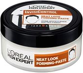 L'Oréal Men Expert InvisiControl Neat Look Forming Paste, for Nourished & Natural Styles, Can be Modelled as You Like Without Gluing, 150 ml