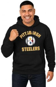 Pittsburgh Steelers Gameday Hoodie Pullover Sweatshirt - Black, Small