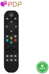 PDP Solis Xbox Media Remote - Fully Licensed by Microsoft for Xbox Series X|S, & Xbox One, Solar Powered Battery, Black