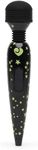 Lovehoney Deluxe Rechargeable Mini Massage Wand with Ergonomic Handle - Rechargeable - Glow in The Dark