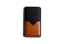 Harber London Black Edition – Leather Smartphone Sleeve Wallet (iPhone 11 Pro Max, Tan)