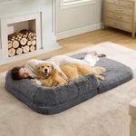 Bedsure Foldable Human Dog Bed for 