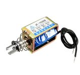 xcluma JF-1039B DC 12V 25N 10mm Stroke Push-Pull Type DC Solenoid Electromagnet Linear Motion