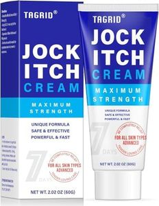 Top-Notch Jock Itch Cream, Jock Itch, Jock Itch Cream Extra Strength for Men & Women, Itchy Balls Cream, Yeast Infection Treatment for Men & Women, Itch Cream - Powerful and Fast - 60g