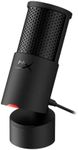 HyperX SoloCast 2 – Gaming USB Condenser Mic for PC, USB-C to USB-A, Built-in Pop Filter, Internal Shock Mount, Plug and Play, 24-bit / 96kHz, Compact Tiltable Stand, Black