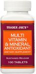 Trader Joe's Multi Vitamin & Mineral Antioxidant 100 Tablets