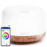 ASAKUKI Smart Wi-Fi Essential Oil Diffuser, App and Voice Control Compatible with Alexa, 500ml Aromatherapy Humidifier for Relaxing Atmosphere in Home Office Bedroom