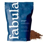 Fabula Coffee Dark Roast Freshly Grounded - Organic - Low Acid - Single Origin - Non-GMO - Mold Free - 12 Ounces