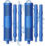 Joepoe SPA Mineral Sticks for Hot Tub, Hot Tub Stick with 4 Months Lifetime Universal for Hot Tub & Pool, Spa Mineral Cartridge Keeps Water Crystal Clear (Blue,2-Pack)