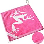 Frogger Amphibian Golf Towel with W