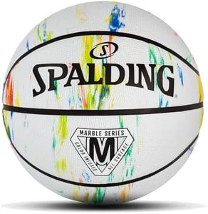 Spalding Marble Series Multi-Color Outdoor Basketball 28.5"