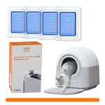 Self-Cleaning Litter Box Automatic Electronic Hands-Free Smart Robot self Cleaning Litter Box - Large 60L Capacity, Safe Anti-Pinch, Odor Control,for Multiple Cats (Deodorant)