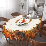 yrhsnclsdg Thankgiving Turkey Tablecloth