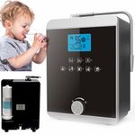 Water Ionizer and Purifier Machine, PH 2.8-11, Alkaline Acid Water, 800mV ORP, 12000L Filter, 11 Plate Electrode, Regulation Valve, Auto-Cleaning