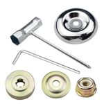 POFET Strimmer Blade kit 6PCS Universal Metal Brush Cutter Accessories for Lawnmower Trimmer Brush Cutter