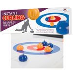 Mini Tabletop Curling Game – Fun for All Ages!