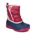 OshKosh B'Gosh Unisex-Child Wilder Snow Boot, Berry, 9 Toddler