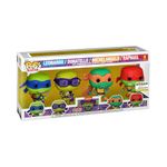 Funko Pop! Movies: Teenage Mutant Ninja Turtles: Mutant Mayhem - Ninja Turtles 4-Pack (Glow in The Dark), Amazon Exclusive