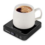 VOBAGA Mug Warmer, Coffee Cup Warmer for Office Home Desk with 5 Temperature Settings, Candle Warmer & Beverage Warmer with Display Auto Shut Off for Heating Coffee, Cocoa, Ideal Coffee Gifts (No Cup)