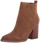 Marc Fisher Women's Matter Ankle Boot, Brown Suede, 8.5